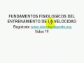 Fisiologia de ejercicio Entrenamiento Deportivo Velocidad 10