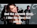 Miley Cyrus- 7 Things Music Video with Lyrics On Screen