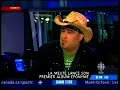 entrevue avec loup chanteur de la meute et les trois accords � l'�mission matin express
