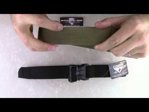 how to fasten a nylon belt