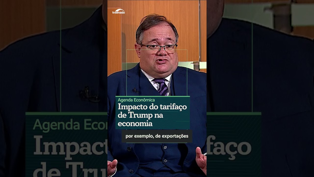 Impactos do tarifaço de Trump na economia brasileira #Shorts