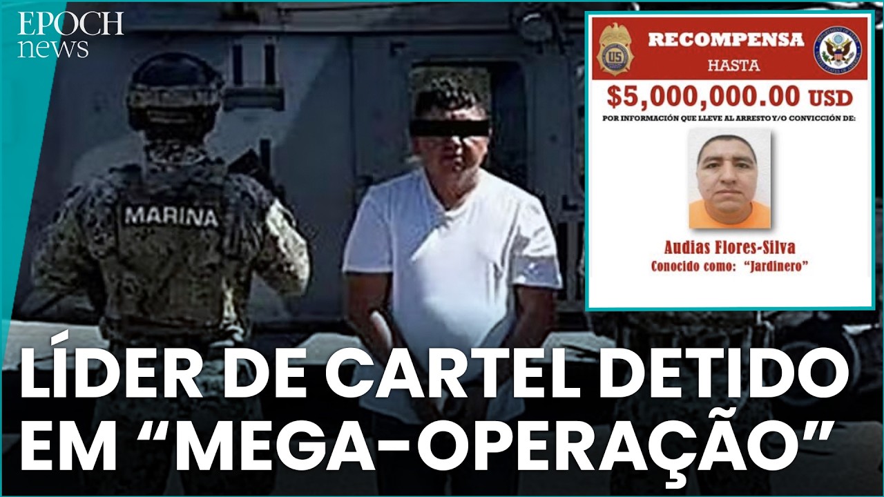 México cerca e prende “El Jardinero”, um dos principais líderes do CJNG