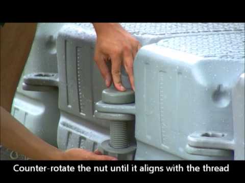 how to fasten nuts and bolts