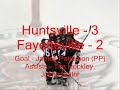Fayetteville Fireantz @ Huntsville Havoc Nov. 10, 2007 Fayetteville Fireantz @ Huntsville Havoc Nov. 10, 2007