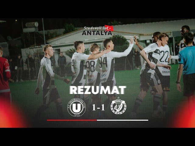 ⚽️ REZUMAT | FC Universitatea Cluj - Widzew Łódź: 1-1