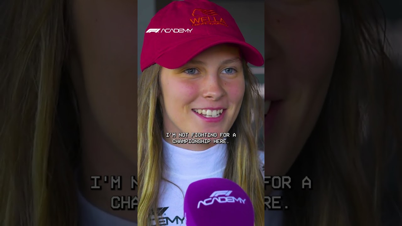 🗣️ "I'm really happy... hopefully keeping the momentum now!" | F1 ACADEMY