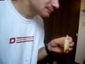 Segwo eats eggrolls for lunch