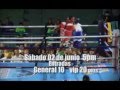 1Er Campeoanto Regional Norte de Muay Thai - Chiclayo / Afiche con Auspiciadores
