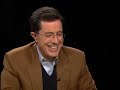 Stephen Colbert shmoozes about Dubya