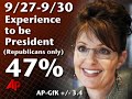 AP-GfK Poll: Obama Leads McCain Amid Crisis