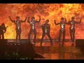 8/1/2009 SS501 came down from heaven and opened up SS501 PERSONA The 1st ASIA TOUR CONCERT with 