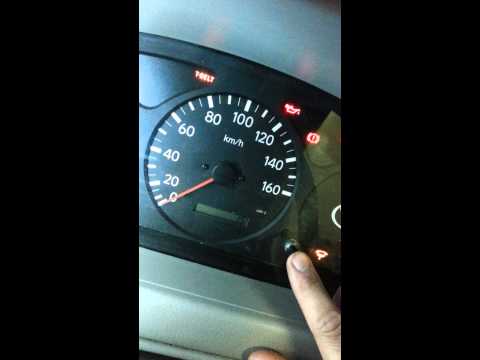 how to reset t-belt light on toyota hiace