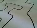Giga line follower robot test 4