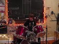 Wilson & Cartter playing the Drums