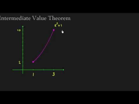 Intermediate value theorem examples and solutions