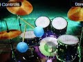 Aqua live fast die young wii music drums.avi
