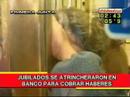 bochorno en banco nación