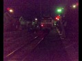 ブルートレインはやぶさ号EF81連結。トランシーバー音声つき門司駅にて