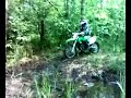 Przejazd przez wodę - Kawasaki KLX 450R - Paweł Przejazd przez wodę - Kawasaki KLX 450R - Paweł