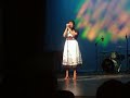 senior showcase - mikela singing yesterday