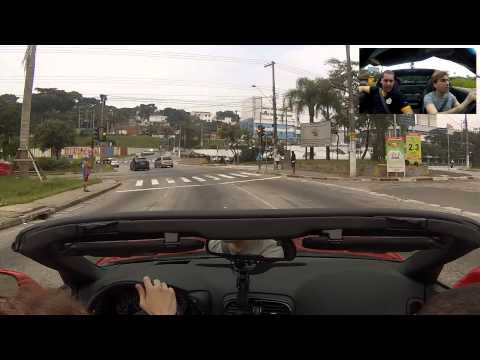 Passeio de CORVETTE no Brasil