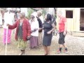 Click to View : Elderly people dance and party in celebration for a new shelter for a vul
