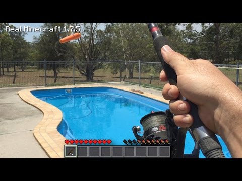 how to make a fishing rod in minecraft