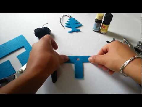 Duftbaum selber machen - Lufterfrischer basteln