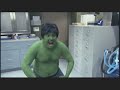 Guillermo and Ed Norton in The Incredible Hulk trailer  - as seen on Jimmy Kimmel Live
