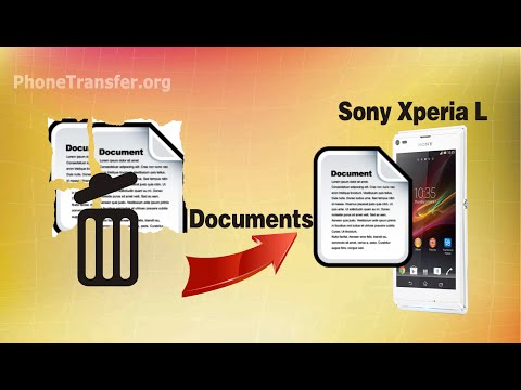 how to recover deleted photos from xperia l
