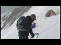 Sir Ranulph Fiennes on his way to Camp 3