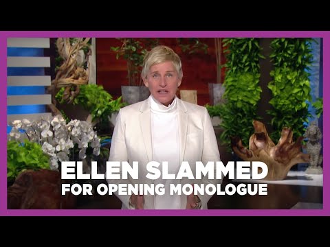 Ellen Degeneres SLAMMED for "Tone Deaf" Opening Monologue Kicking Off Season 18