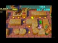 in response to techromancer1's pac-man fever tag. www.youtube.com ms pac man maze madness is a 3-d puzzle maze video game. this version is for the n64 system console. ms pacman must save pac-land from an evil witch named mesmerelda. the game has a number of levels in a number of worlds to go into in each of these worlds is a gem, and in each level you must collect all of the fruits. the levels has different environments - desert temple, snow & lava, china, witches castle. this game was released by namco in year 2000.