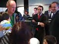 Scolari dá autógrafo ao Rafael Scolari dá autógrafo ao Rafael