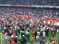 hat ja m�chtig gerappelt nach dem spiel auf dem platz