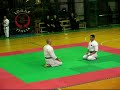 Sensei Spongia dimostra Kakie e Newaza