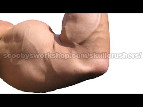 how to build huge arms