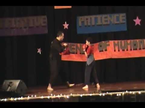 milan fashion silate - My 9 year old son & I performing a Martial Arts Demonstration at my son's school talent show for his last year there. Featuring techniques from Muay Thai, Ju...