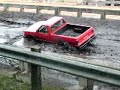 chris raising hell!!!   mudding, bogging 4x4