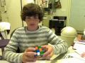 eric solves rubix cube in under one minute