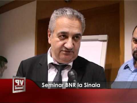Seminar BNR la Sinaia