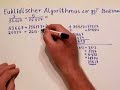 Euklidischer Algorithmus zur ggT Bestimmung