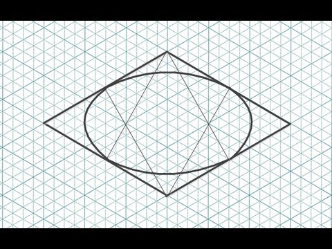 how to draw isometric circles