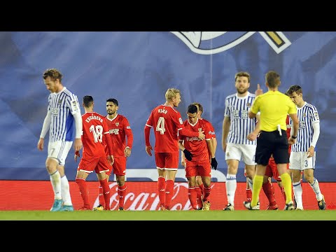 Real Sociedad 0-0 Sevilla (Liga Santander 2019/20)...