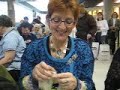 holland's own miriam tegels proves that she is the world's fastest knitter