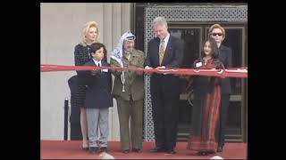 شاهد لحظة افتتاح مطار غزة الدولي || الرئيس ياسر عرفات