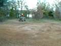 MC Richard on his four wheeler