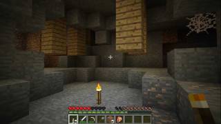 Minecraft 1.8 Abandoned Mineshaft! (Pre Release Gameplay)
