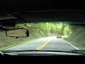 NSX following a Ferrari at Deals Gap