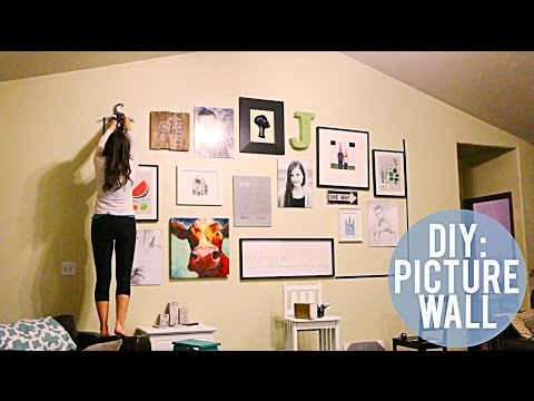 video-linktoworks-DIY: Wall Decoration Ideas: How to Dress up a Large...